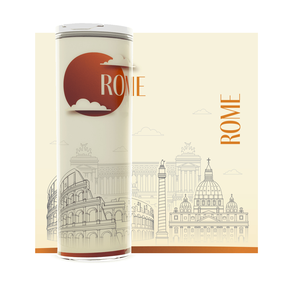 Kolorystyka i design kubka termicznego SELF