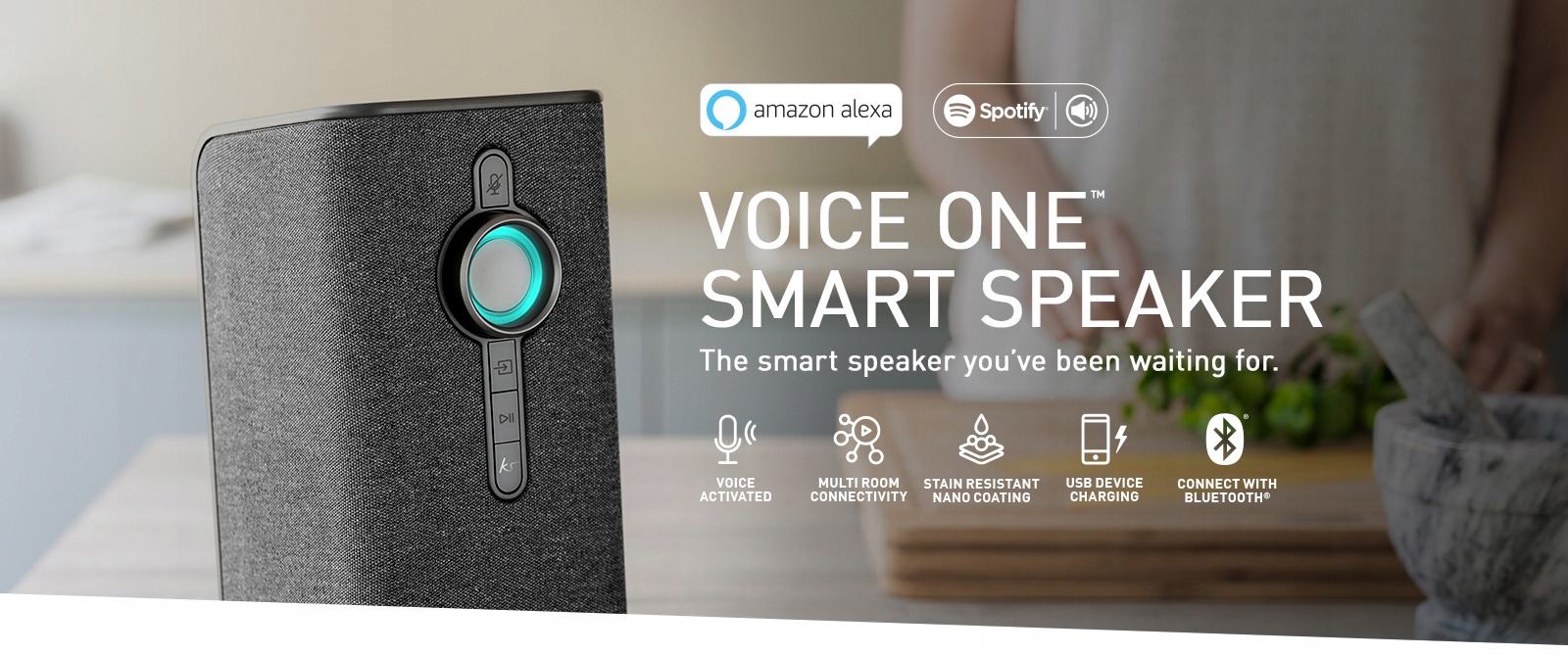 Łączność WiFi i Bluetooth – Streamuj muzykę z ulubionych serwisów