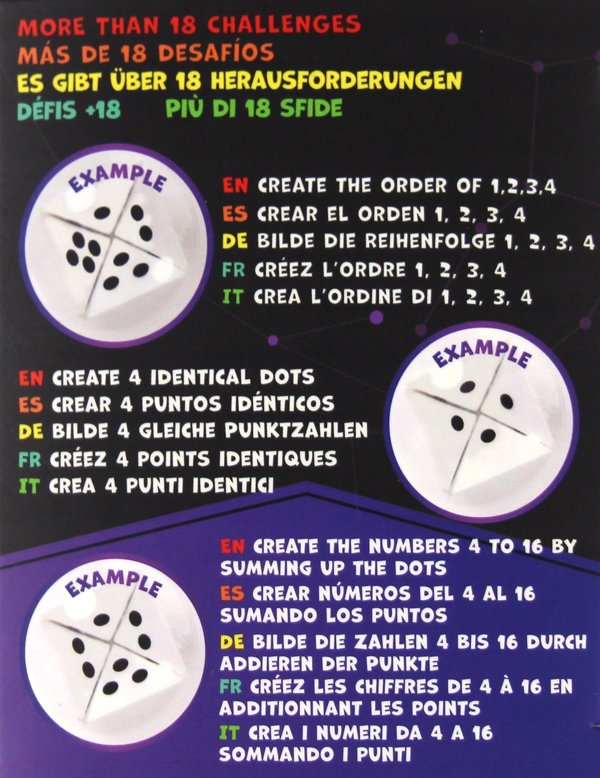 Tworzenie kombinacji liczb od 4 do 16