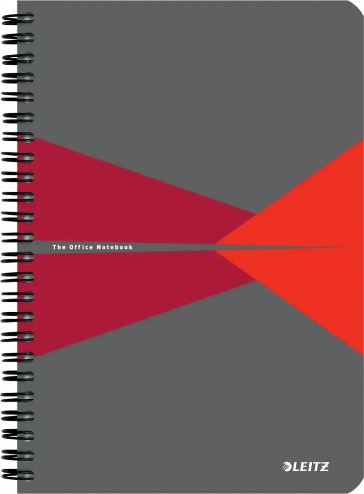 Elegancka szaro-czerwona kolorystyka