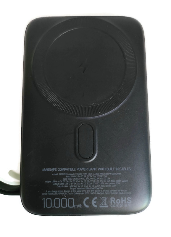 Pojemność akumulatora 10000 mAh – Długi czas działania