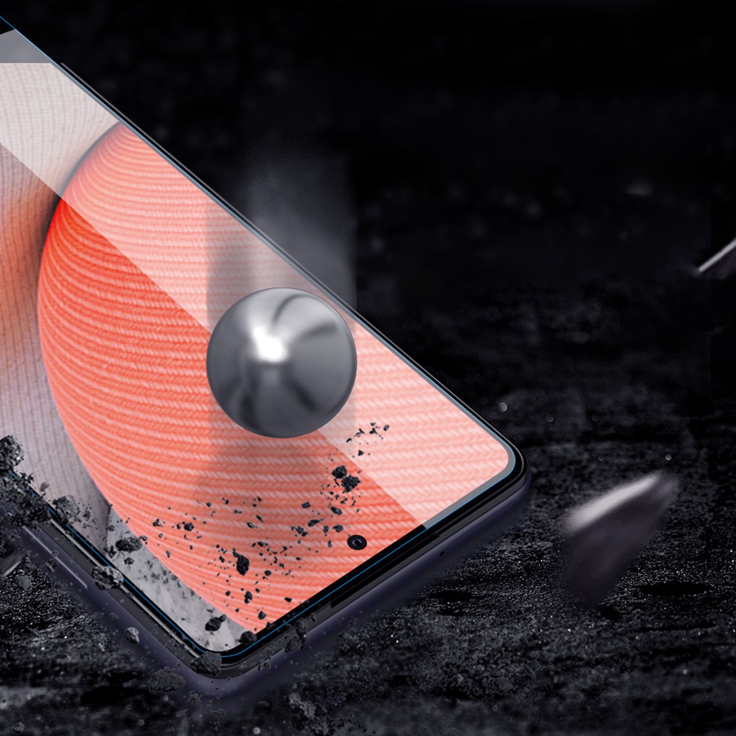 Szkło hartowane NILLKIN Amazing H+ PRO dla Samsung Galaxy A72 4G/5G - Zestaw montażowy