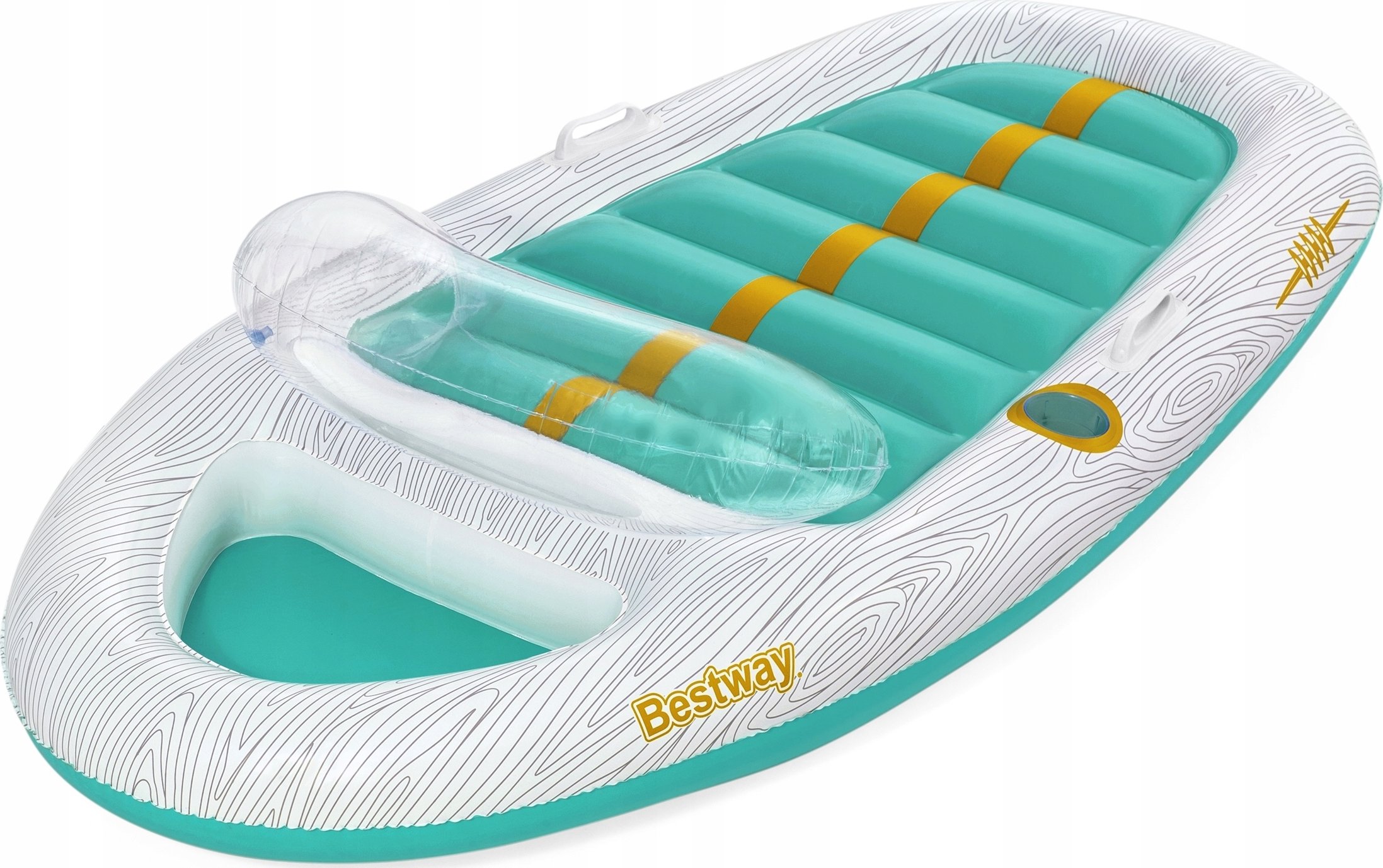 Bestway Materac dmuchany jacht 216x117cm B43650 – Idealny na letni relaks