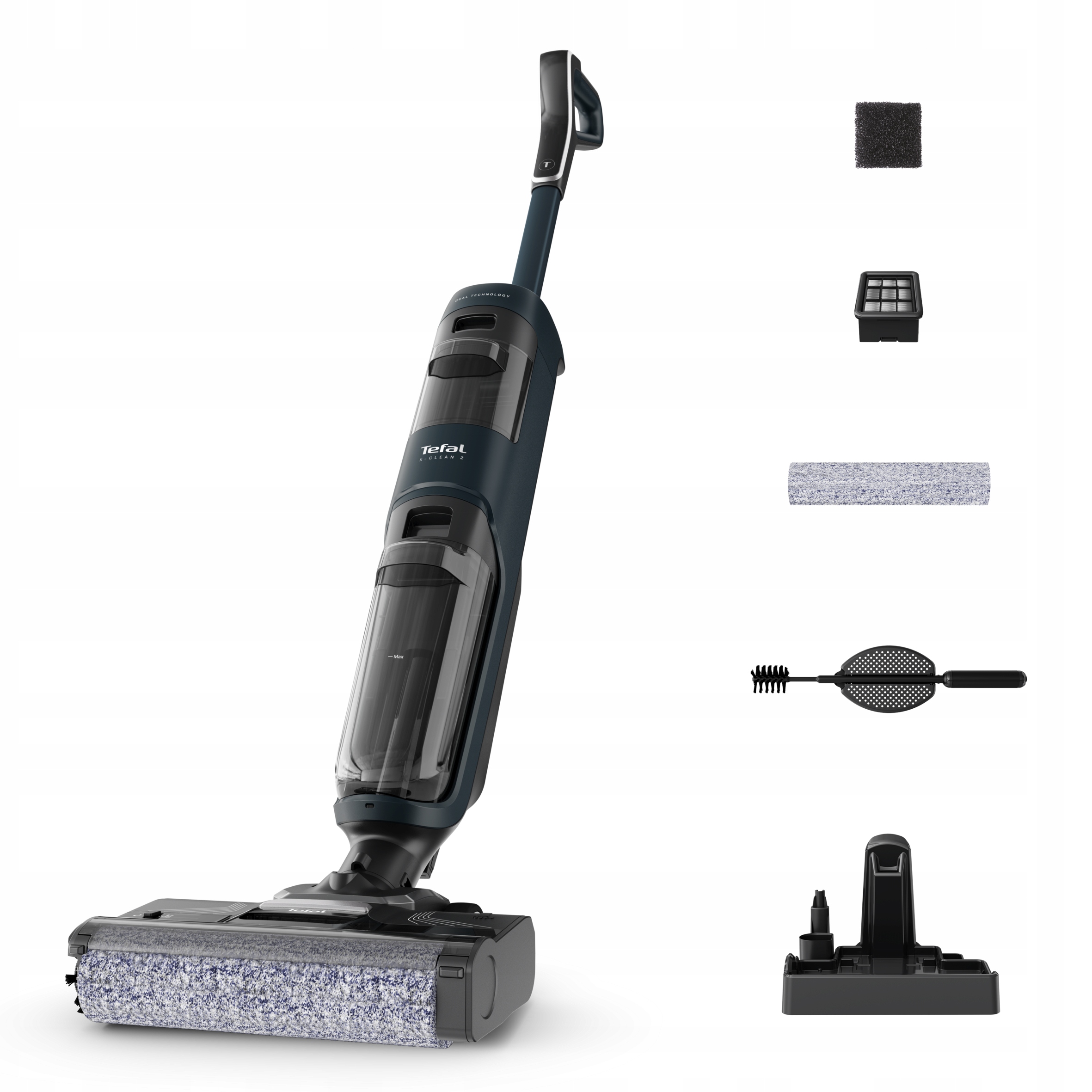 Odkurzacz pionowy bezprzewodowy Tefal X-Clean GF2251F3 – Innowacyjne rozwiązanie do sprzątania