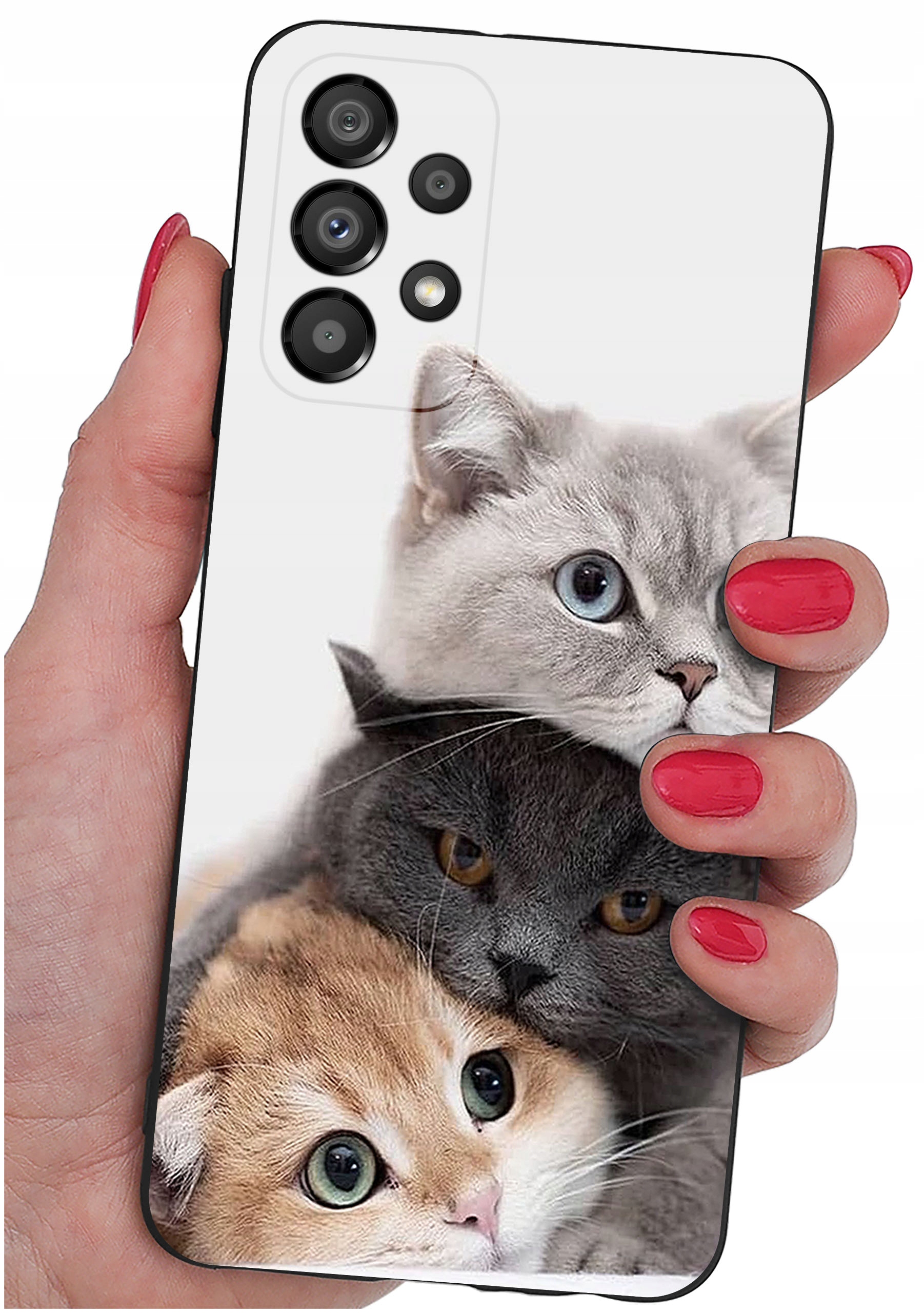 Etui do SAMSUNG A52 | A52s 5G | WZORY | SILIKONOWE MATT SZKŁO 9H – Ochrona i styl w jednym