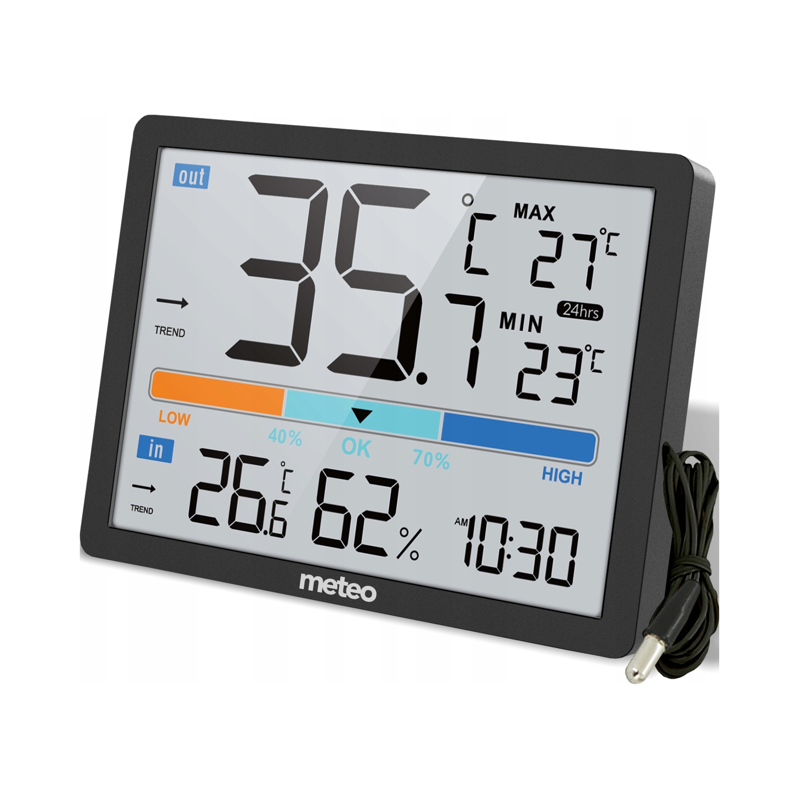 Stacja Pogody Cyfrowa Termometr Meteo SP109C – Idealne rozwiązanie dla Twojego domu