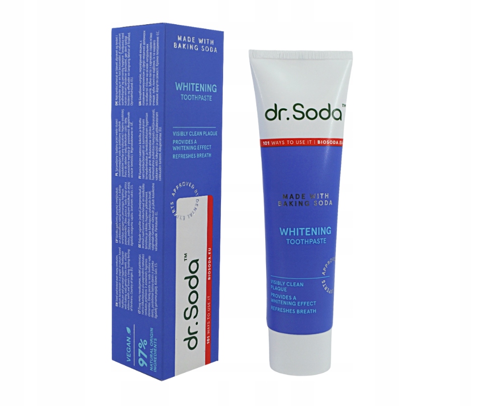 Pasta do zębów wybielająca 'Whitening' 100 ml – Naturalne wybielanie dla zdrowego uśmiechu