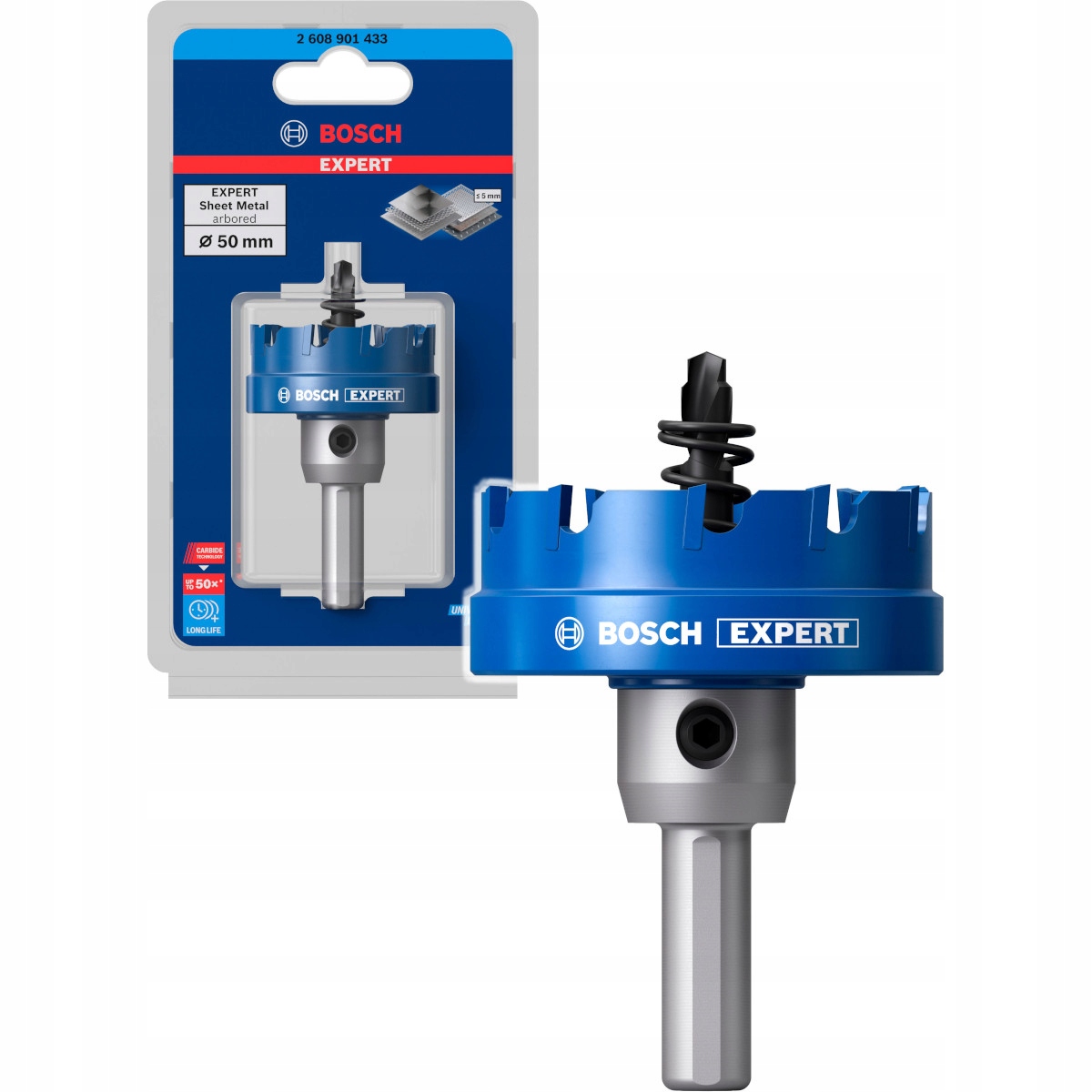 Otwornica TCT Expert 50mm – Niezawodne narzędzie do precyzyjnego wiercenia