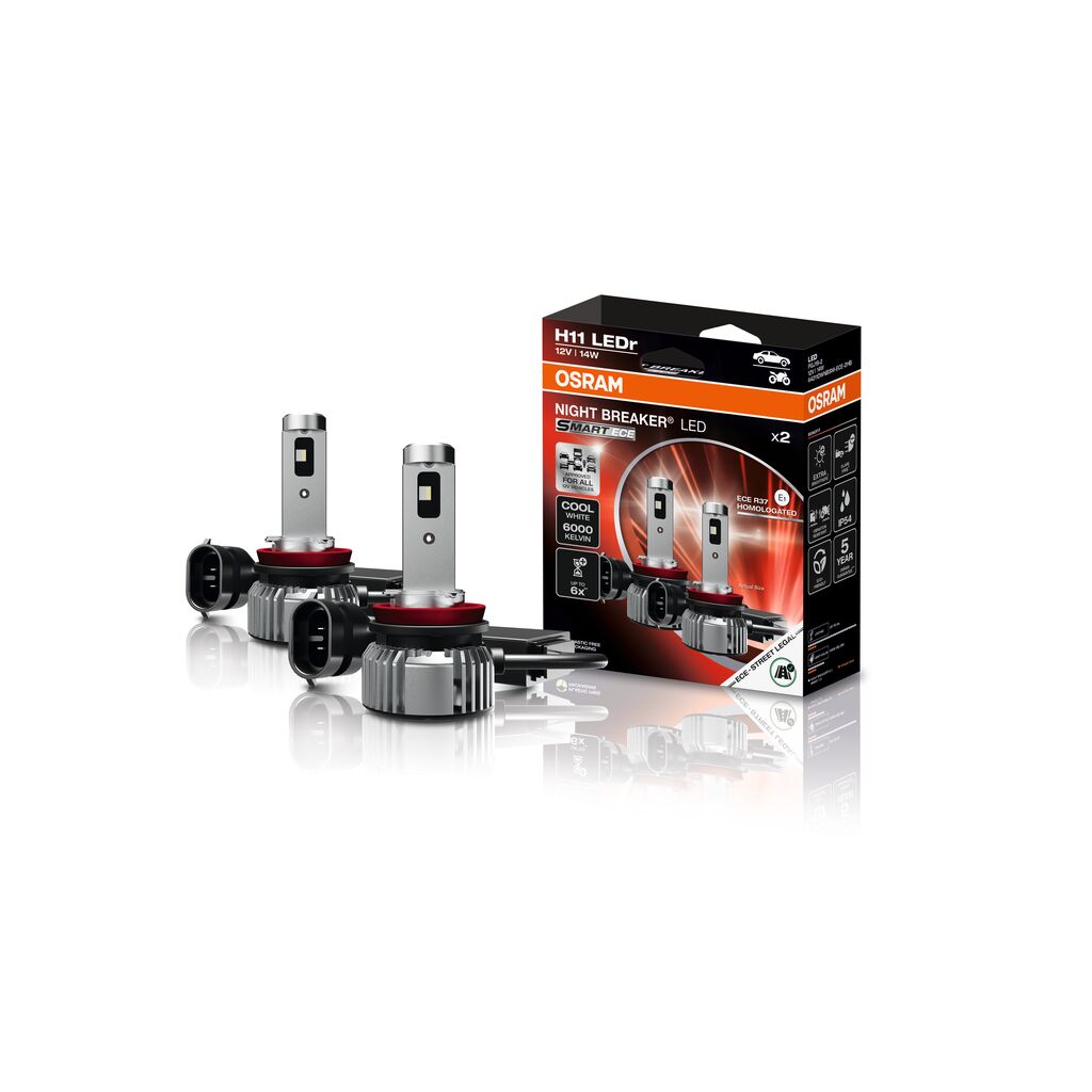 Osram Night Breaker LED Smart H11 ECE - Innowacyjne oświetlenie dla Twojego pojazdu