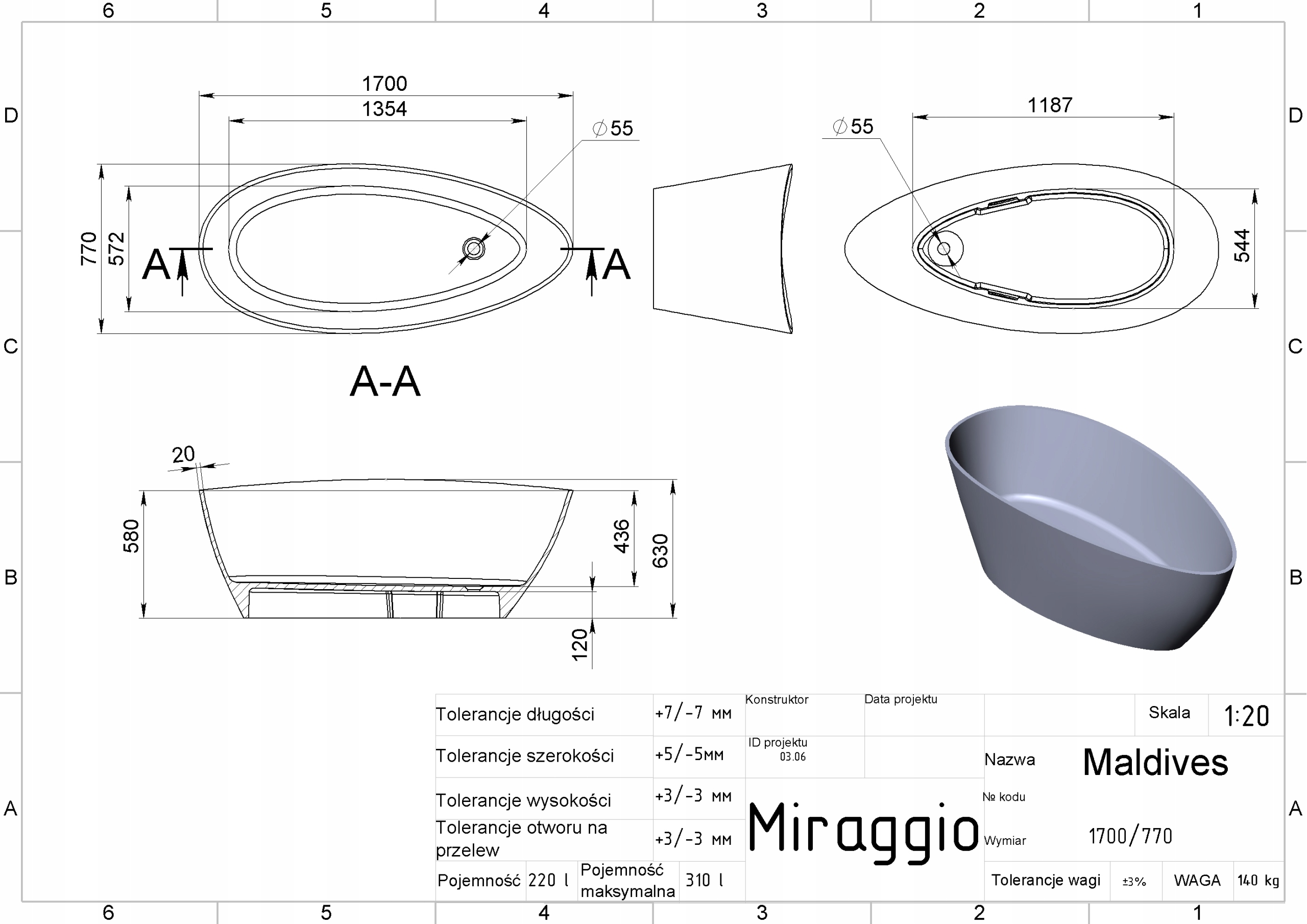 Wymiary i pojemność – Idealne dopasowanie do Twojej przestrzeni
