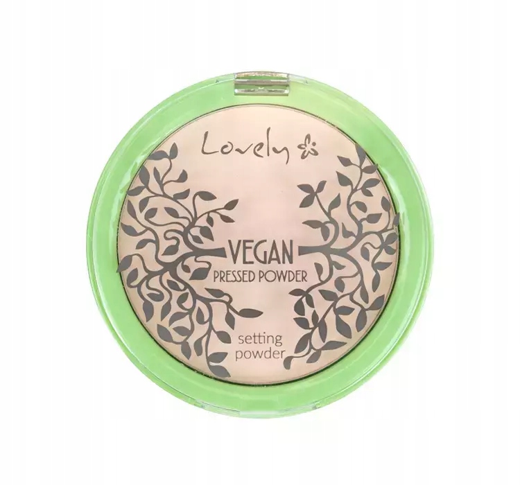 Vegan Pressed Powder – Transparentny puder matujący do twarzy 10g