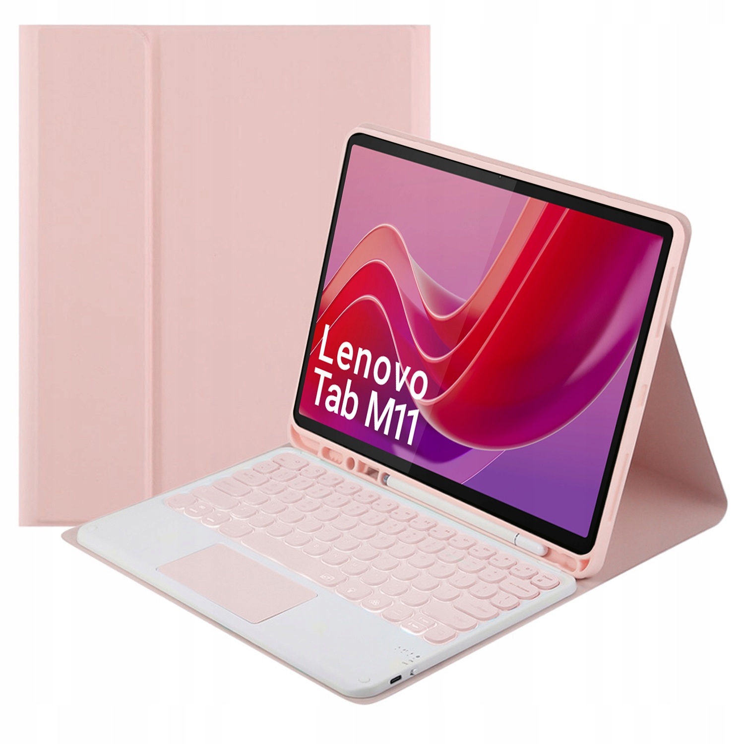 Wbudowany touchpad i klawiatura Bluetooth