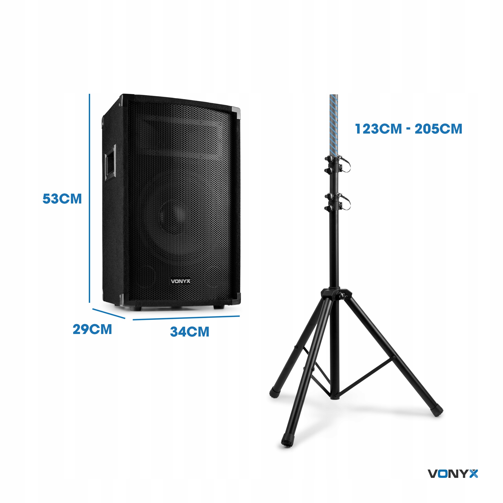 Potężna moc 800W – Imponujący dźwięk w każdym pomieszczeniu