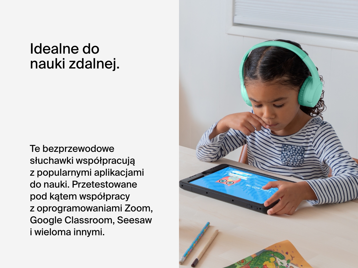 słuchawki bezprzewodowe dla dzieci