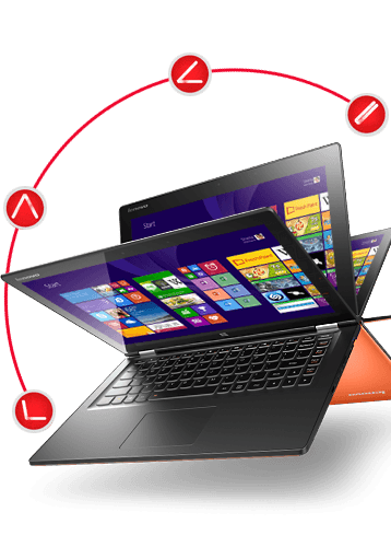 Laptop Lenovo Yoga 2 z ekranem 13