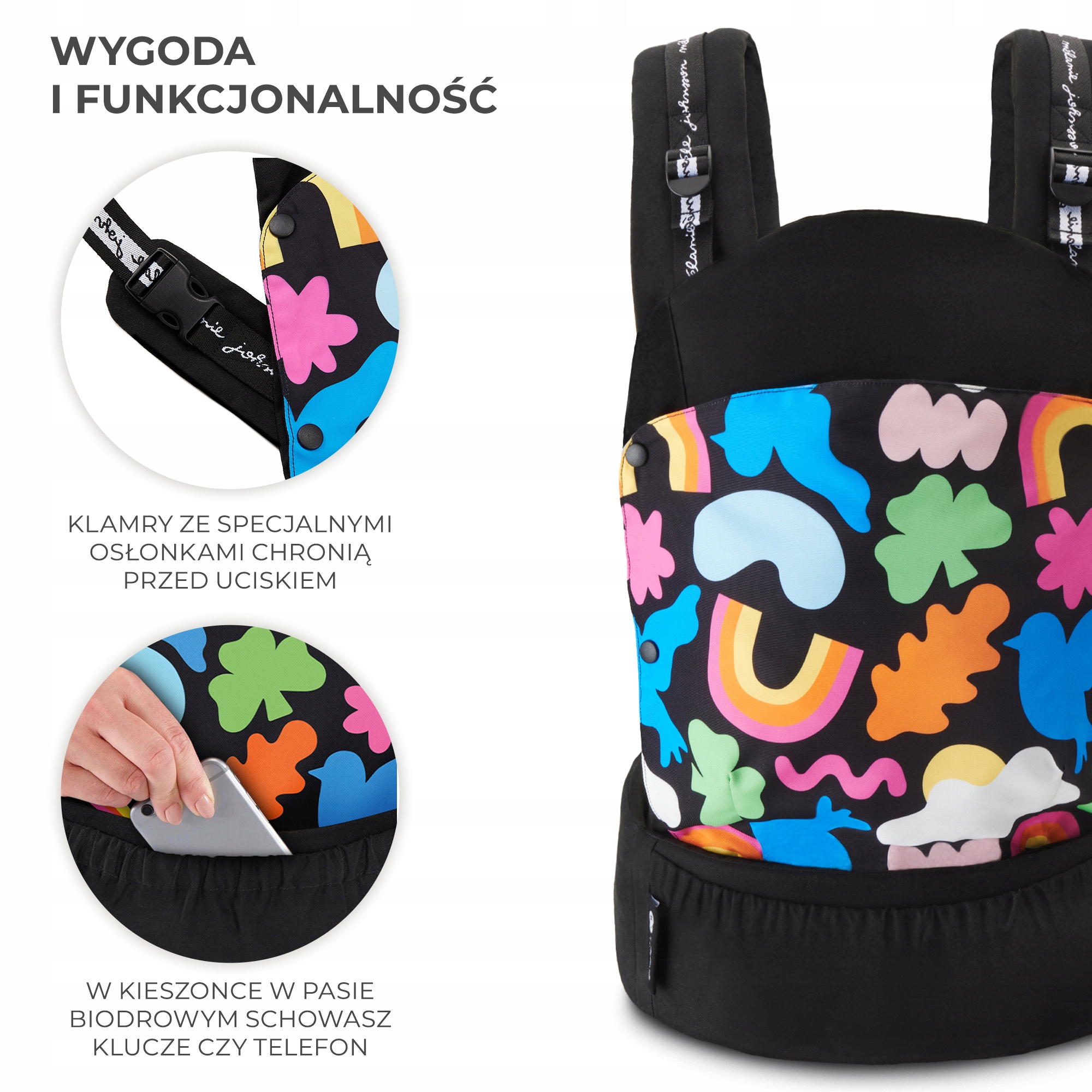 Regulacja i dopasowanie do sylwetki rodzica