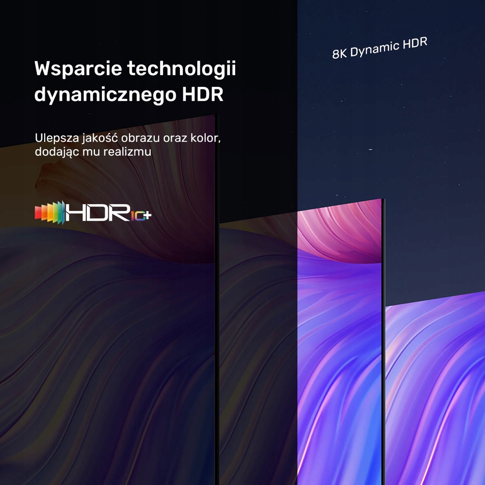 Niezrównana jakość obrazu w rozdzielczości 8K i 4K