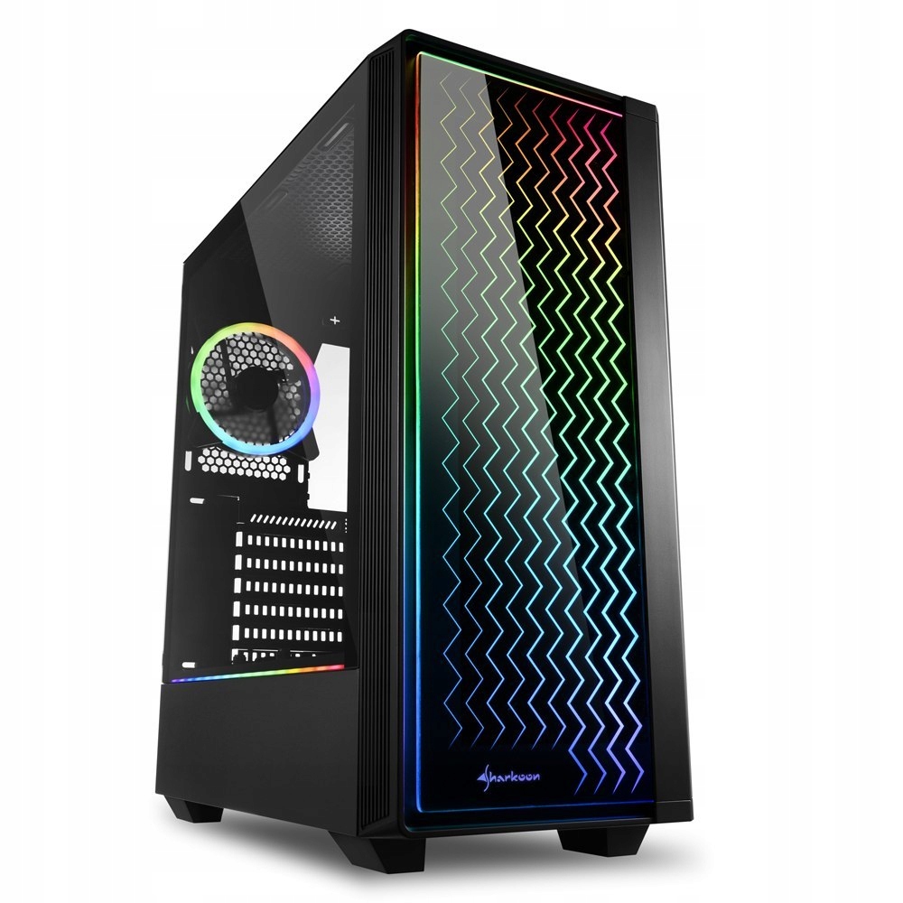 Obudowa Sharkoon RGB LIT 200 – Wyjątkowy styl i funkcjonalność