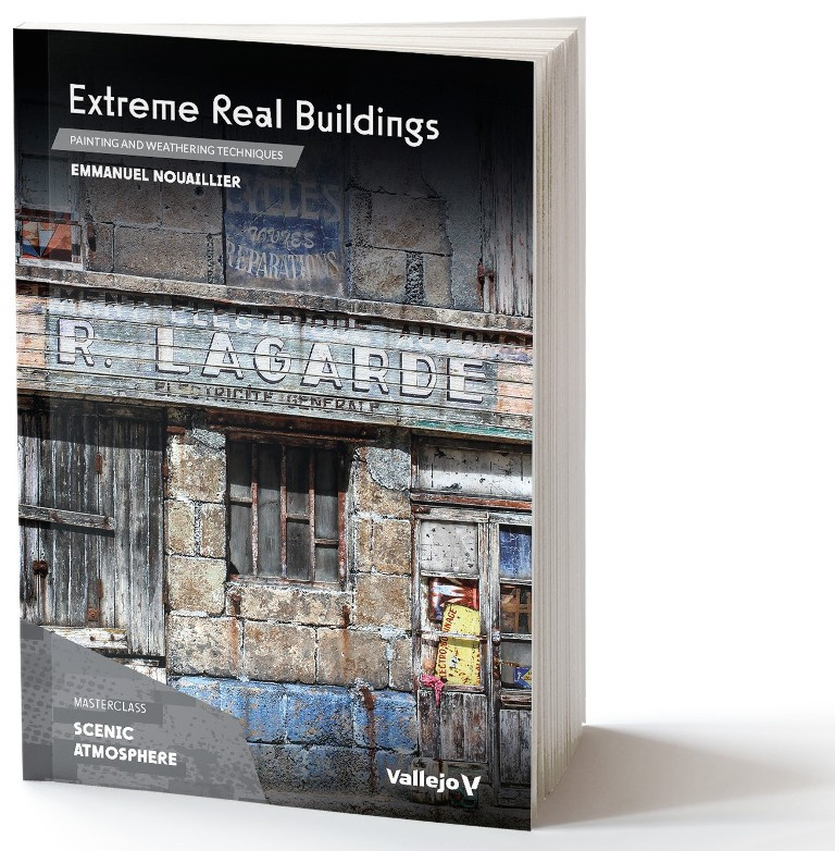 Vallejo Vallejo: Książka - Extreme Real Buildings – Odkryj techniki malowania