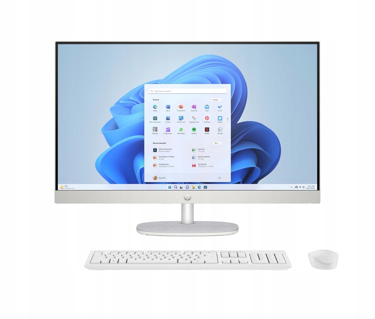 HP AiO 27-cr0224nw – Elegancki komputer All-in-One do każdego domu