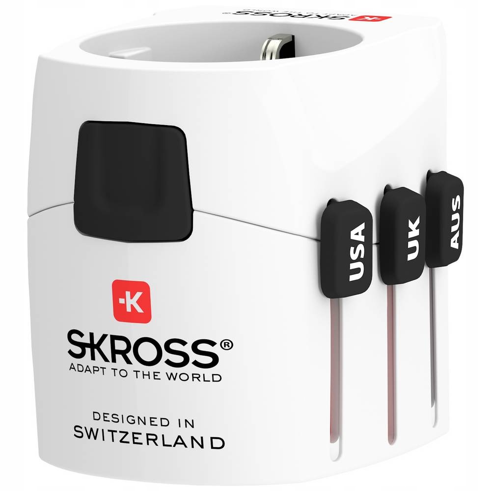 Skross PRO Light World – Uniwersalny adapter podróżny dla globtroterów