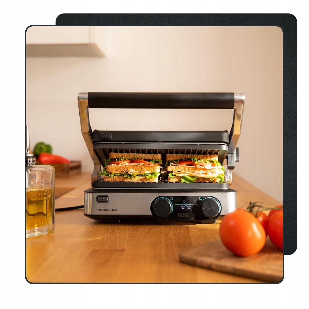 Podwójny ruszt dla całej rodziny