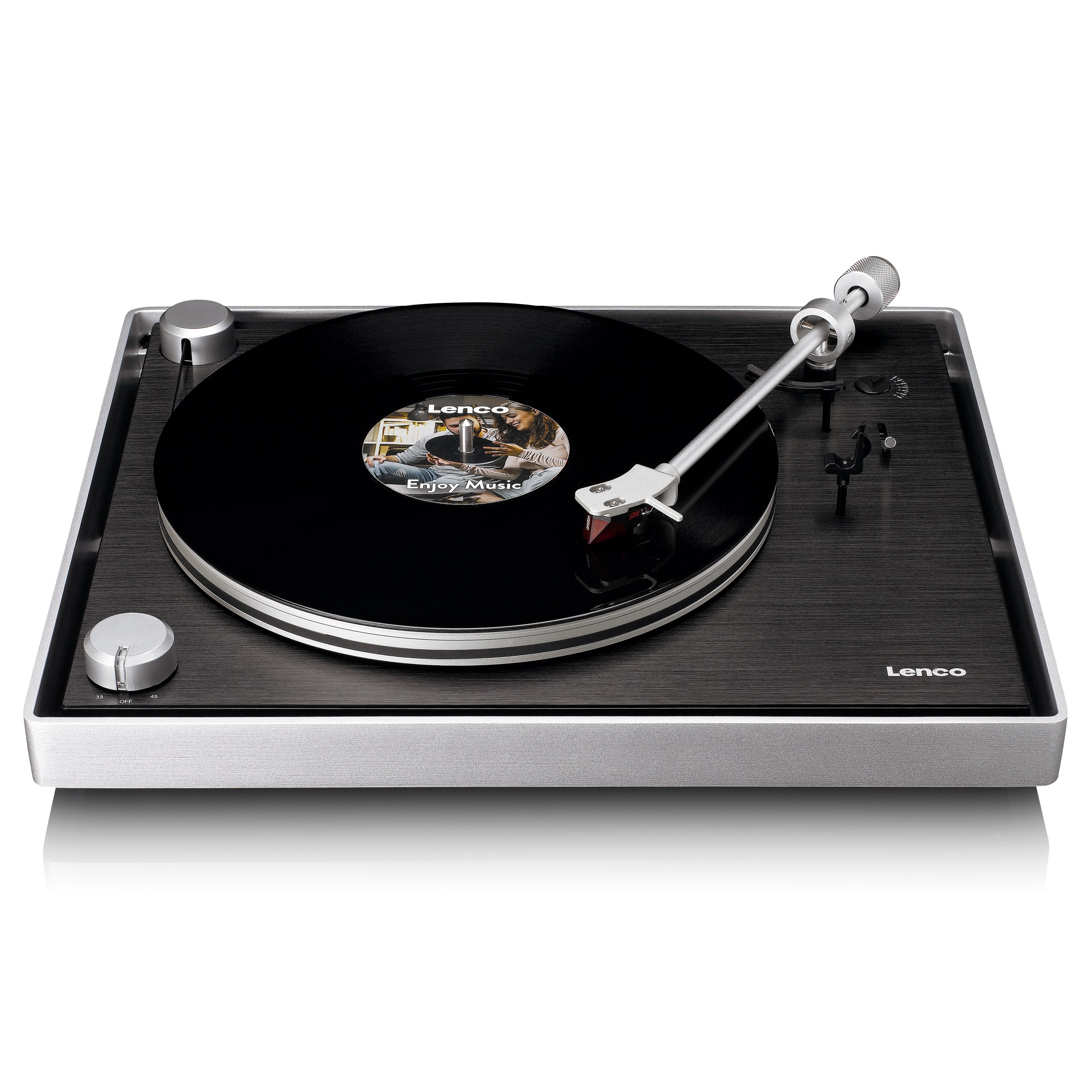 Automatyczne ramię i funkcja Anti-skating dla precyzyjnego odtwarzania