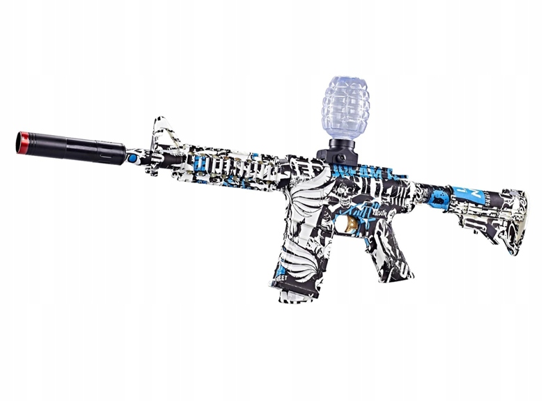 Karabin Pistolet Automat Na Kulki Żelowe Zestaw – Świetna zabawa dla dzieci