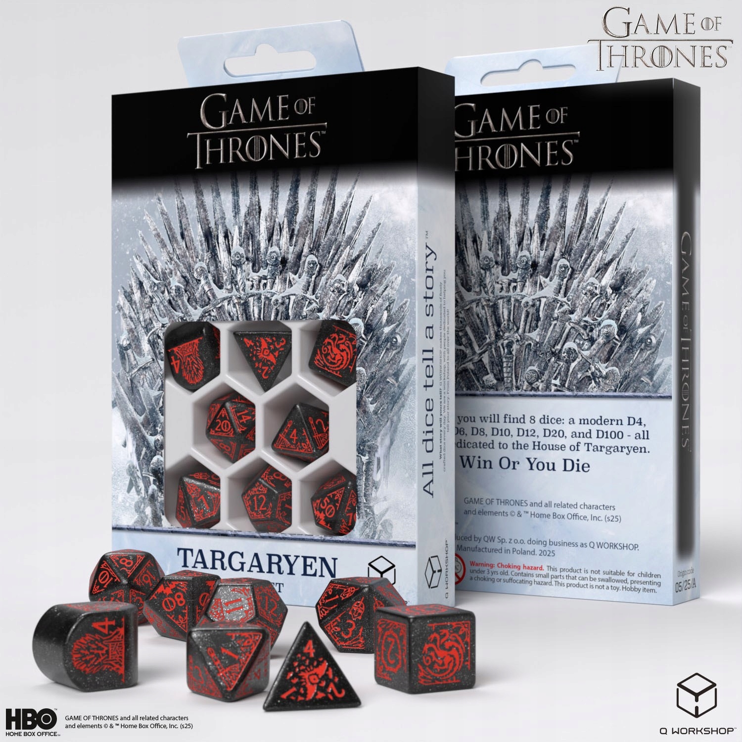 Komplet kości: Gra o Tron - Targaryen – Odkryj ogniste dziedzictwo
