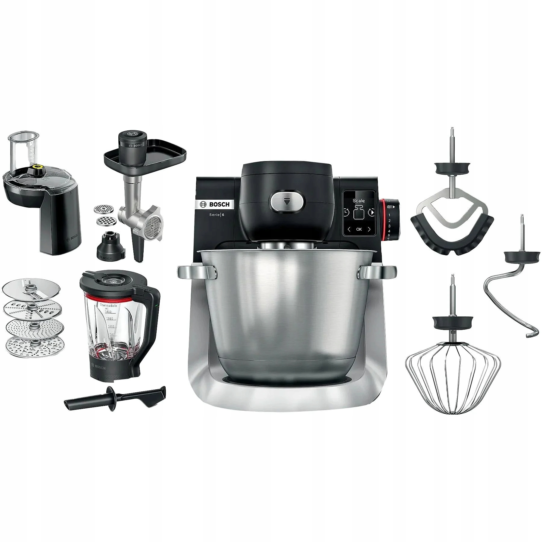 Robot kuchenny Bosch Serie 6 MUMS6ZS34 – Twoje wsparcie w kuchni