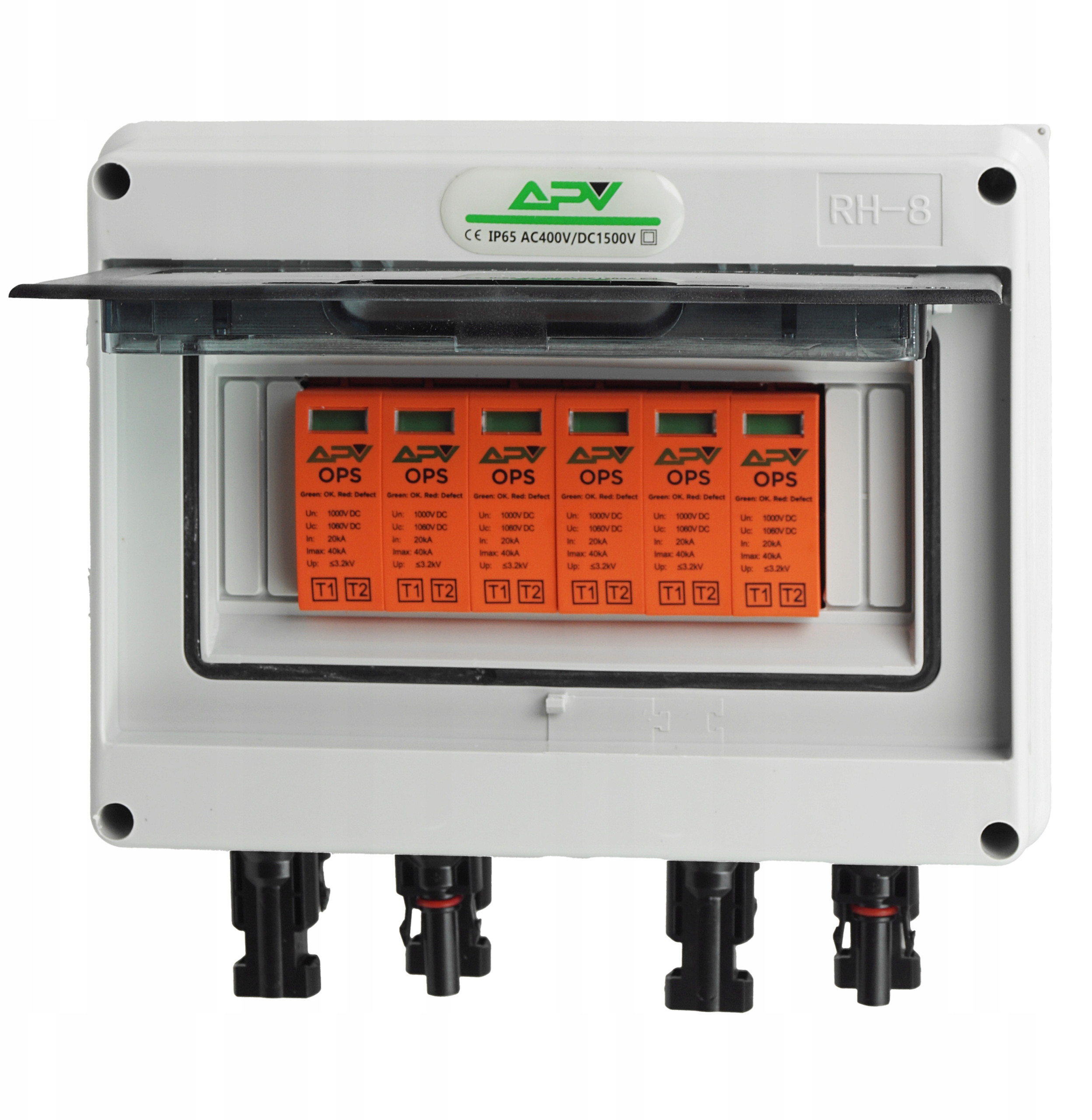 Rozdzielnica fotowoltaiczna PV 1000V DC IP65 32A - 2 stringi – Idealne rozwiązanie dla Twojej instalacji solarnej