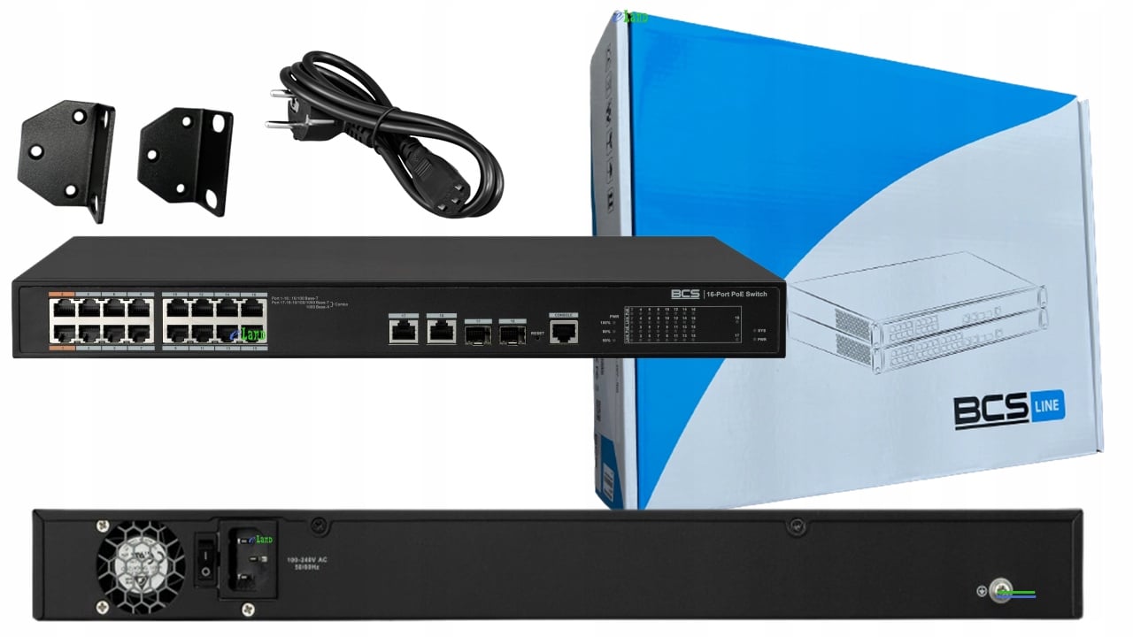 BCS-L-SP1602G-2SFP-M(2) – Wydajny switch zarządzalny PoE
