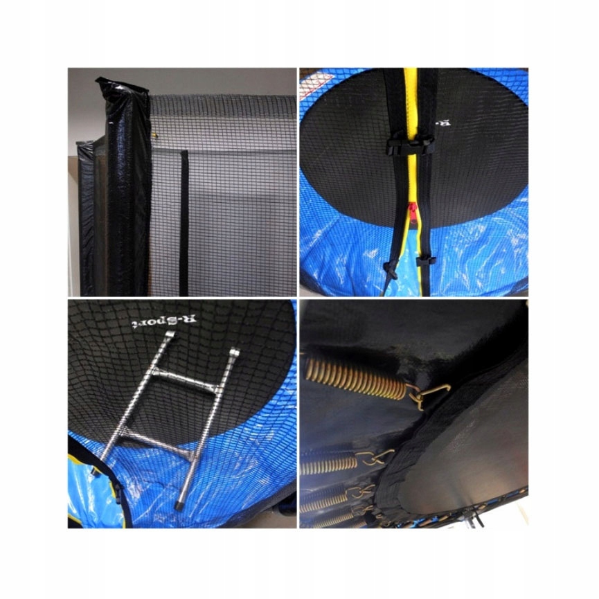 Wygodna metalowa drabinka w zestawie