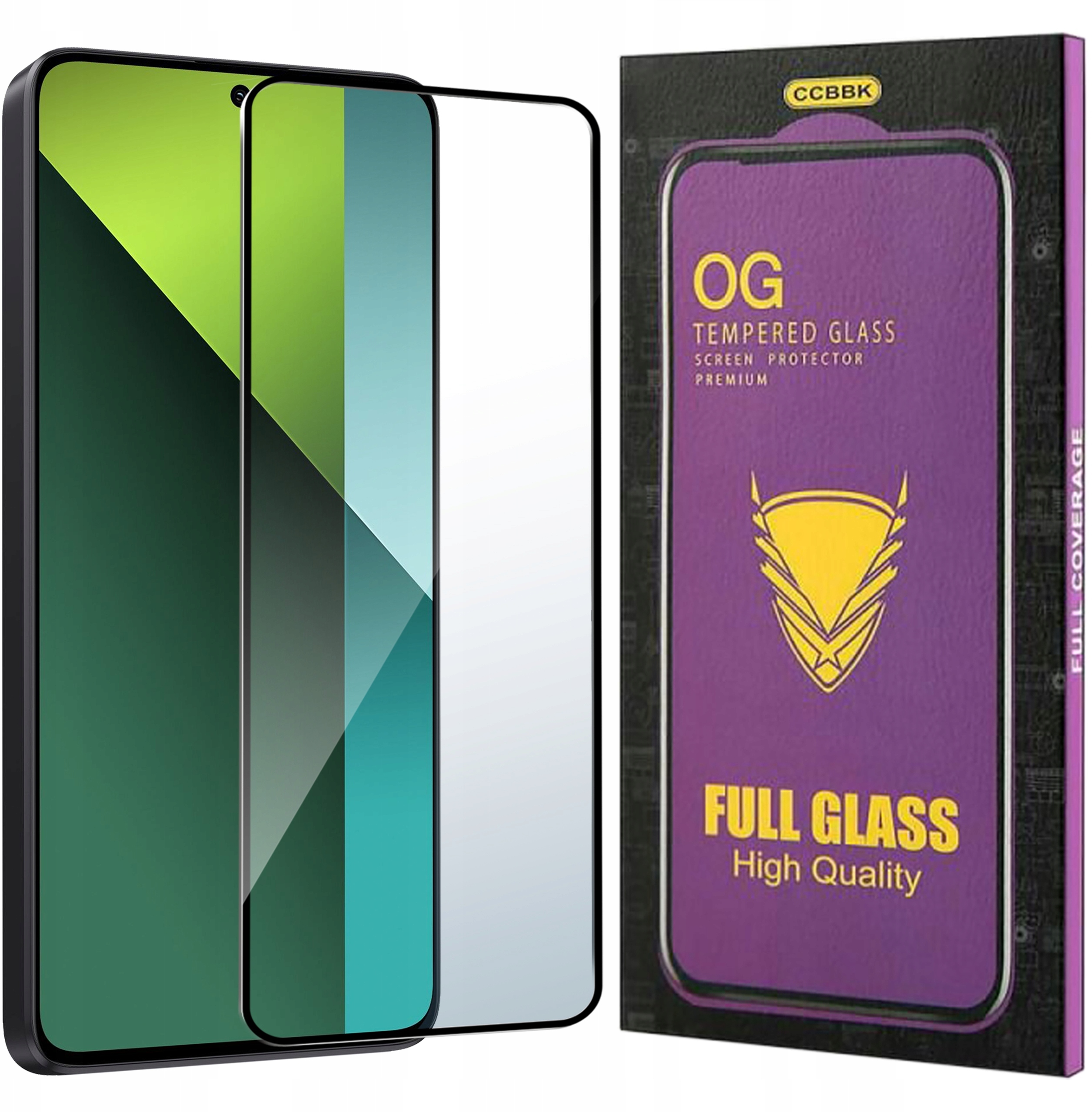 Szkło HARTOWANE 5D do Xiaomi Redmi Note 13 Pro 5G – Ochrona na najwyższym poziomie