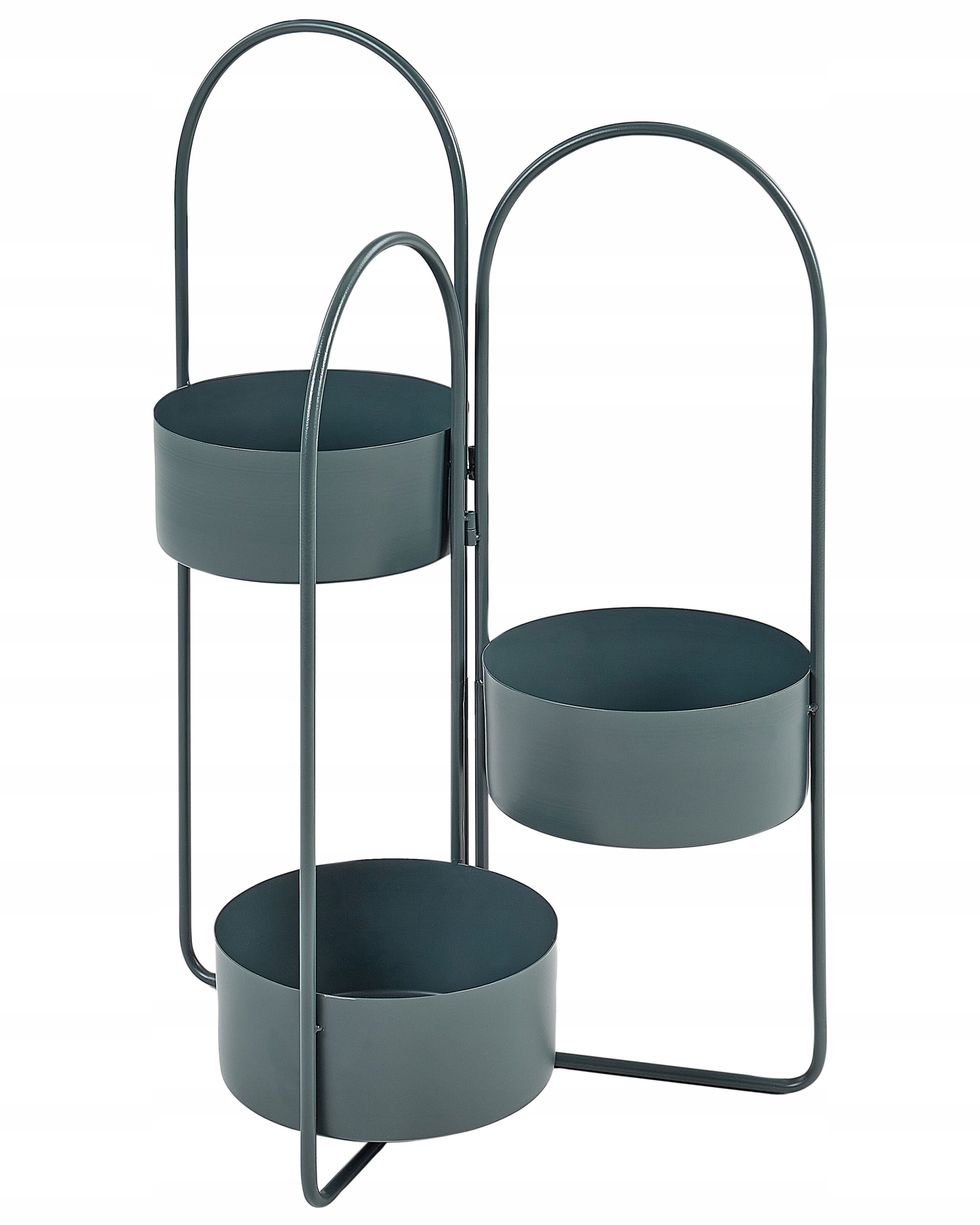 Stojak na kwiaty COLUTENA Metal 56 cm Ciemnoniebieski – Elegancja i funkcjonalność w Twoim wnętrzu