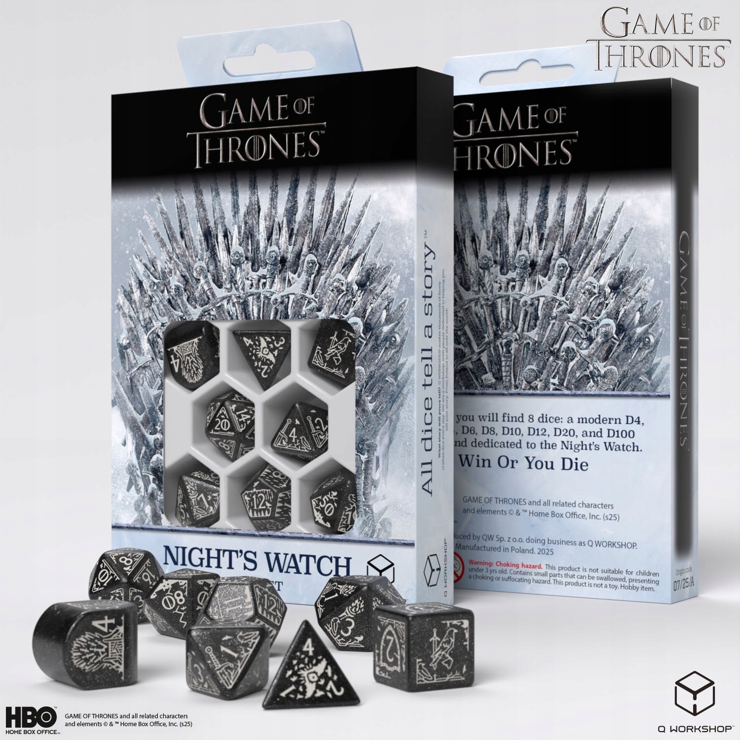 Gra o Tron. Zestaw Kości Nocna Straż – Odkryj magię Westeros