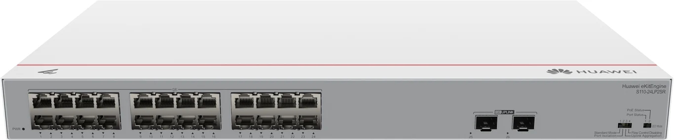 Switch Huawei eKit S110-24LP2SR – Wydajne zarządzanie siecią