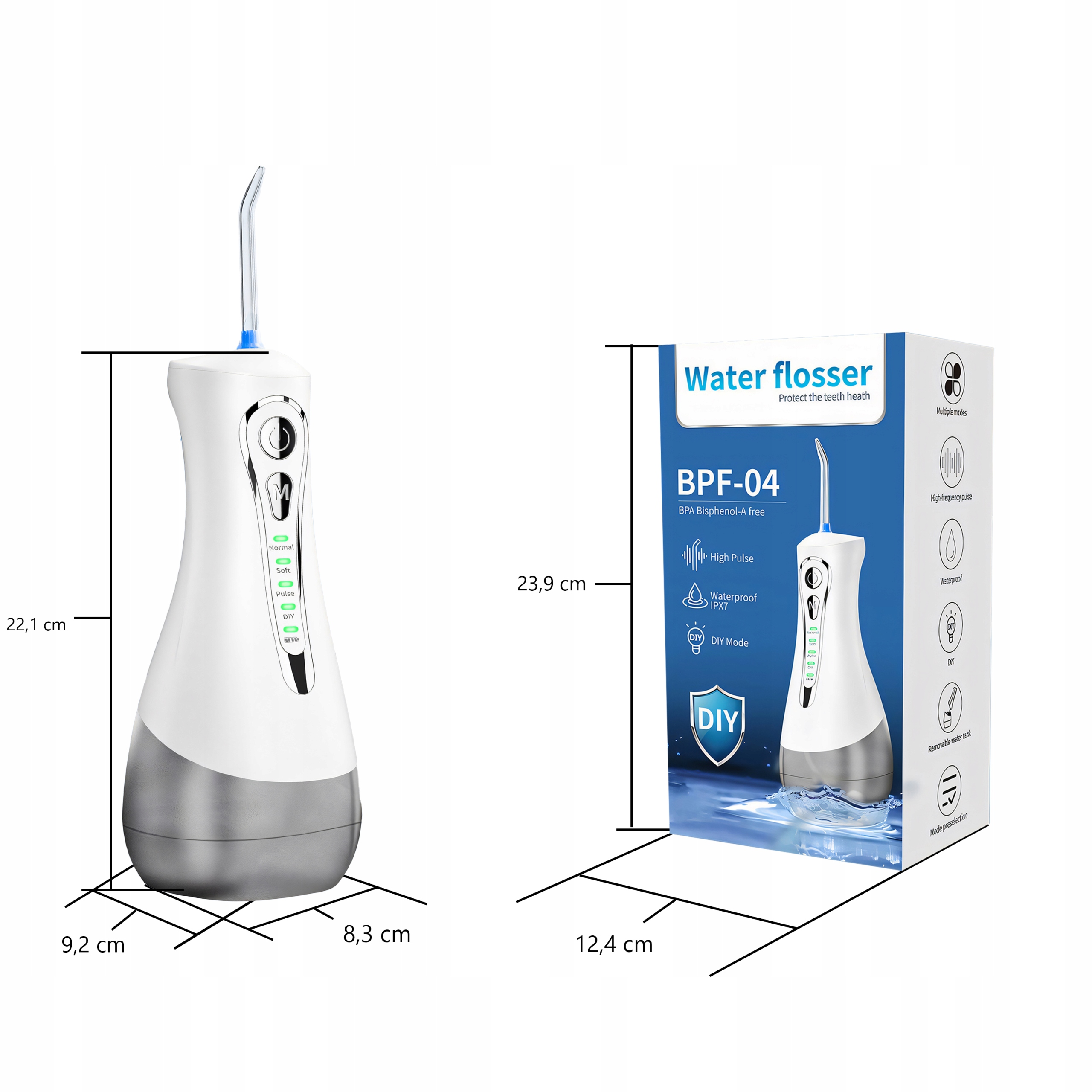 Wodoodporność IPX7 – Bezpieczne użytkowanie w łazience