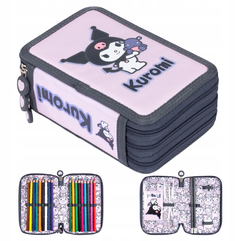 Piłnik 3Zam Wyp Kuromi Pink FO FOL – Idealny towarzysz szkolny