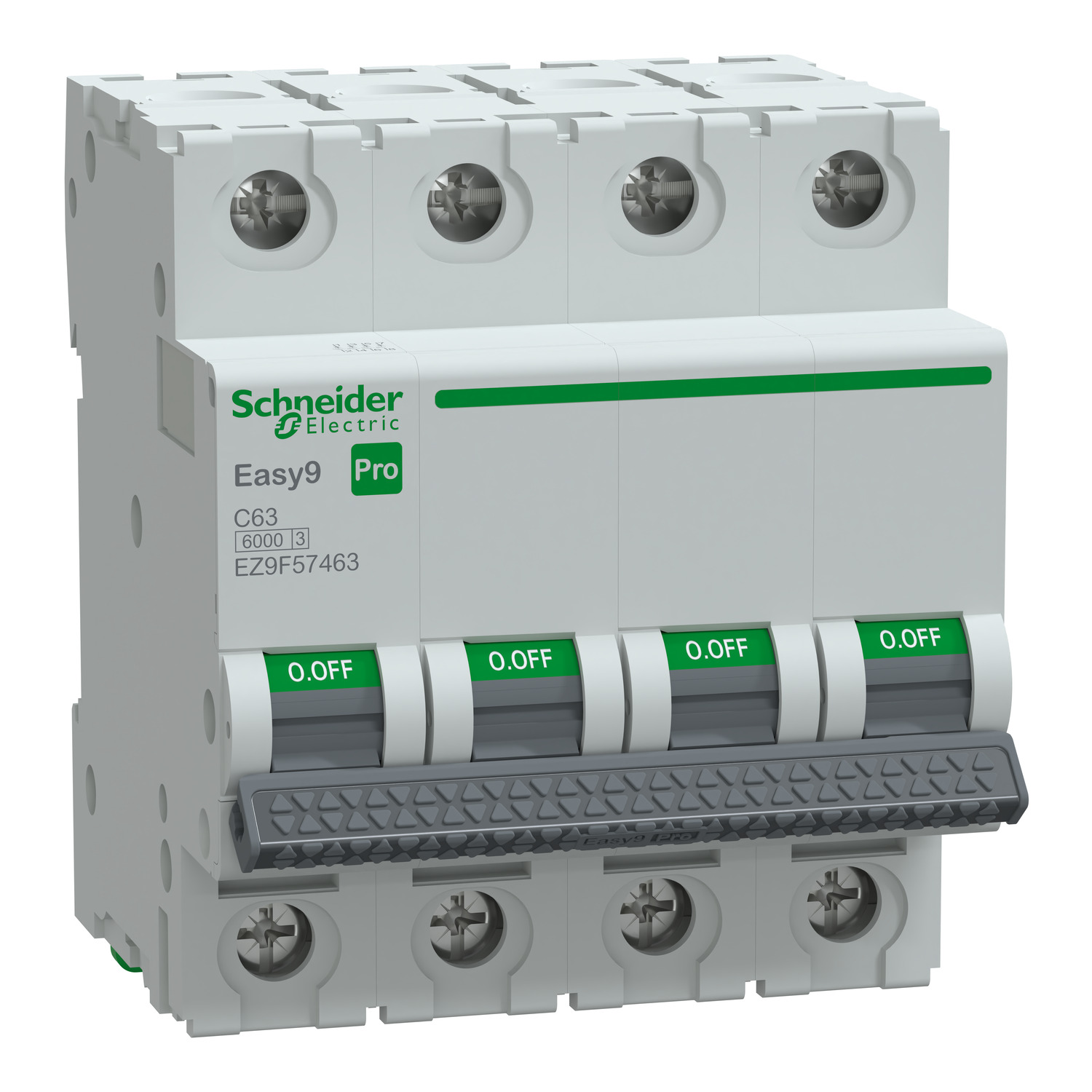 Wyłącznik nadprądowy C 63A 4P Easy9 Pro EZ9R49440 – Niezawodna ochrona instalacji elektrycznych
