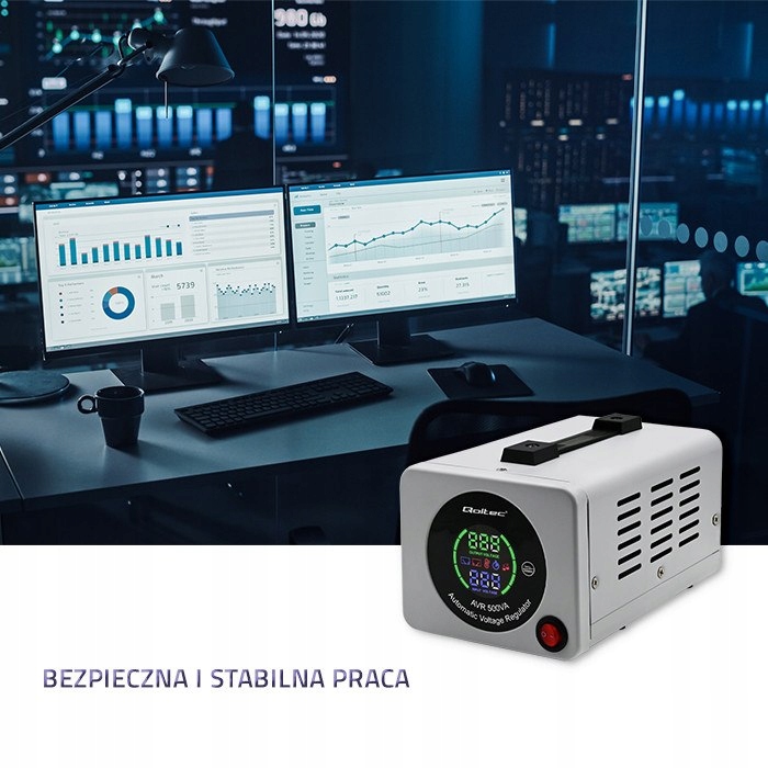 Kompaktowe wymiary i mobilność stabilizatora