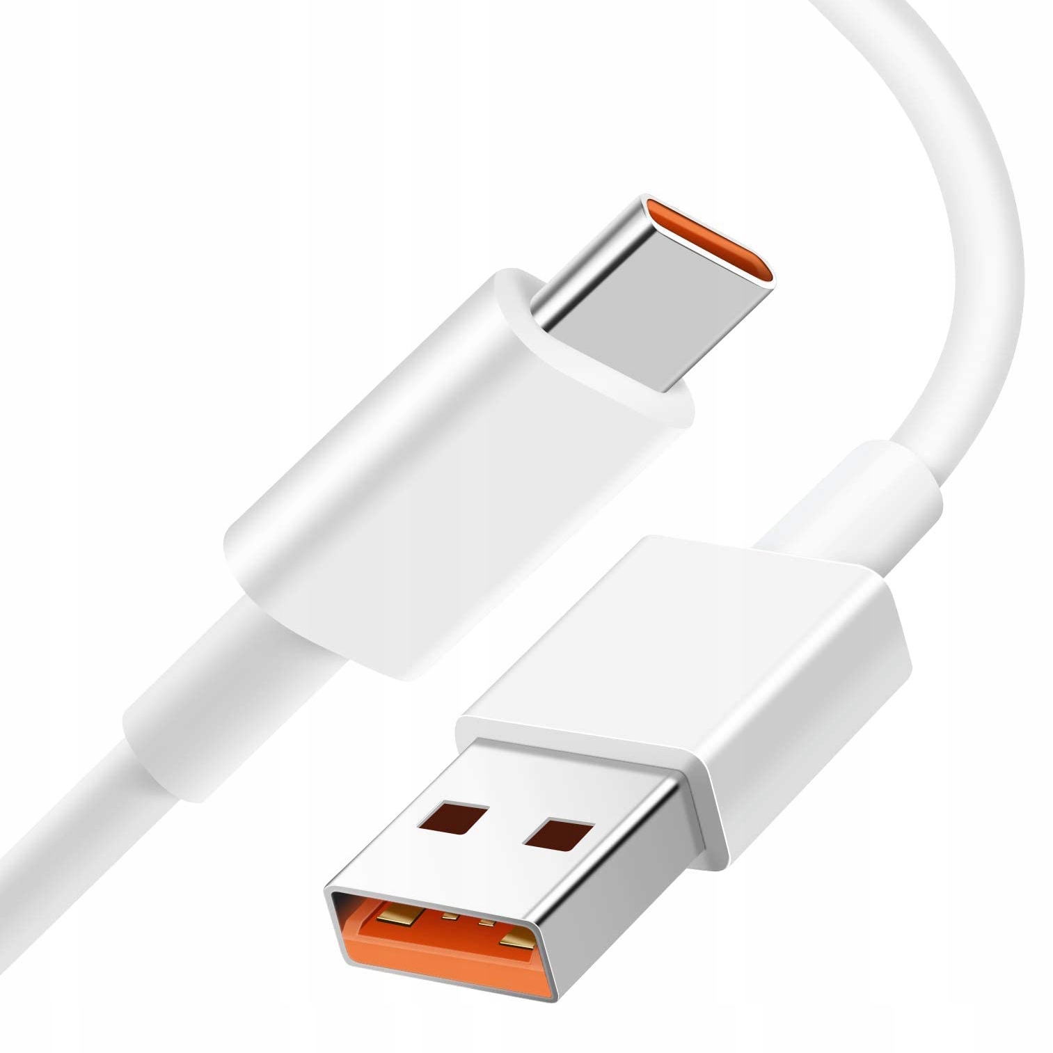Ultra Szybki Oryginalny Kabel Xiaomi 120W USB Typ-C 6A 1M Biały – Niezbędny akcesorium do ładowania