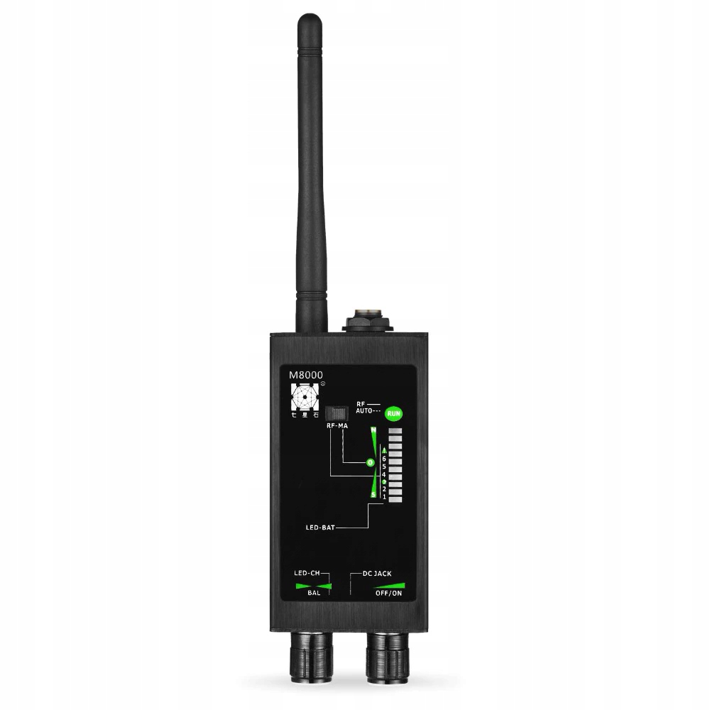 Szeroki zakres wykrywania od 1 MHz do 12 GHz