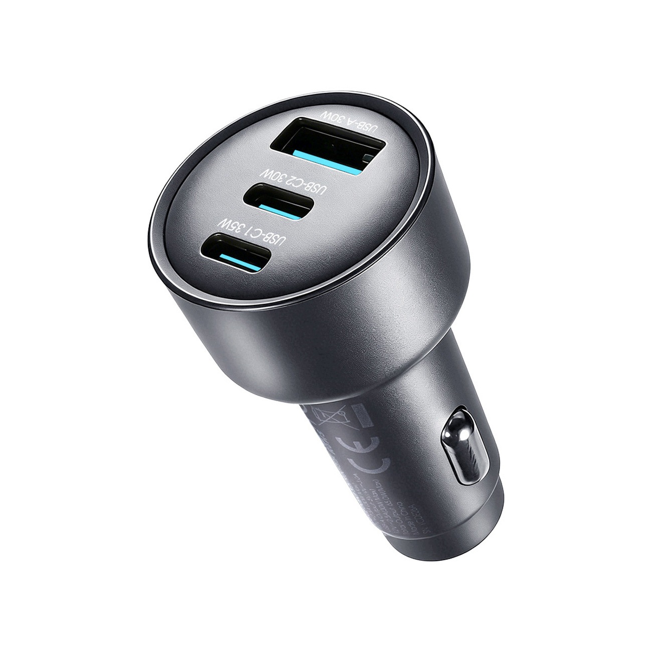 Trzy porty ładowania – Dwa USB-C i jeden USB-A