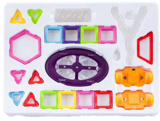 Klocki magnetyczne MAGICAL MAGNET MINI 68SZT 3+