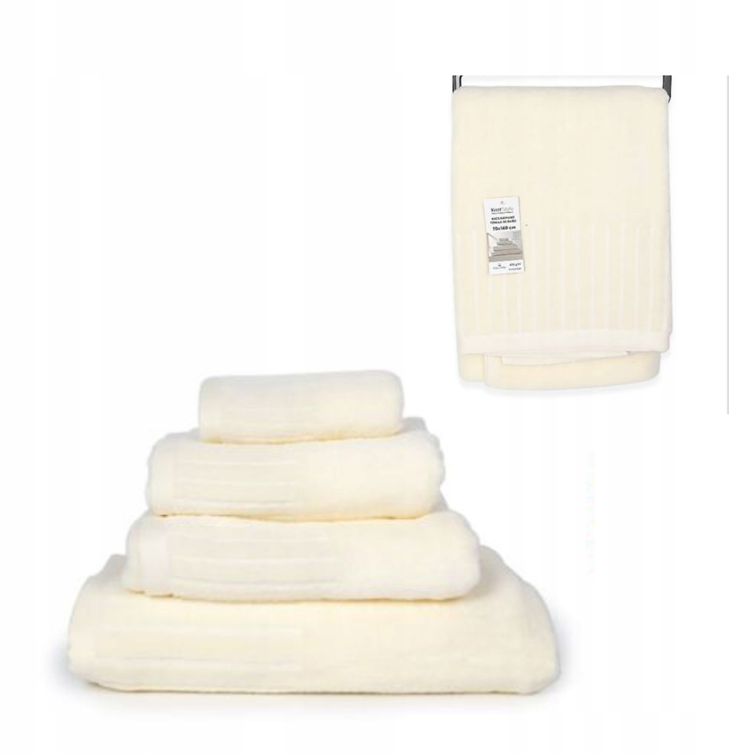 Ręcznik 70x140 SOFT TOUCH 400g kremowy – Komfort i elegancja w Twojej łazience