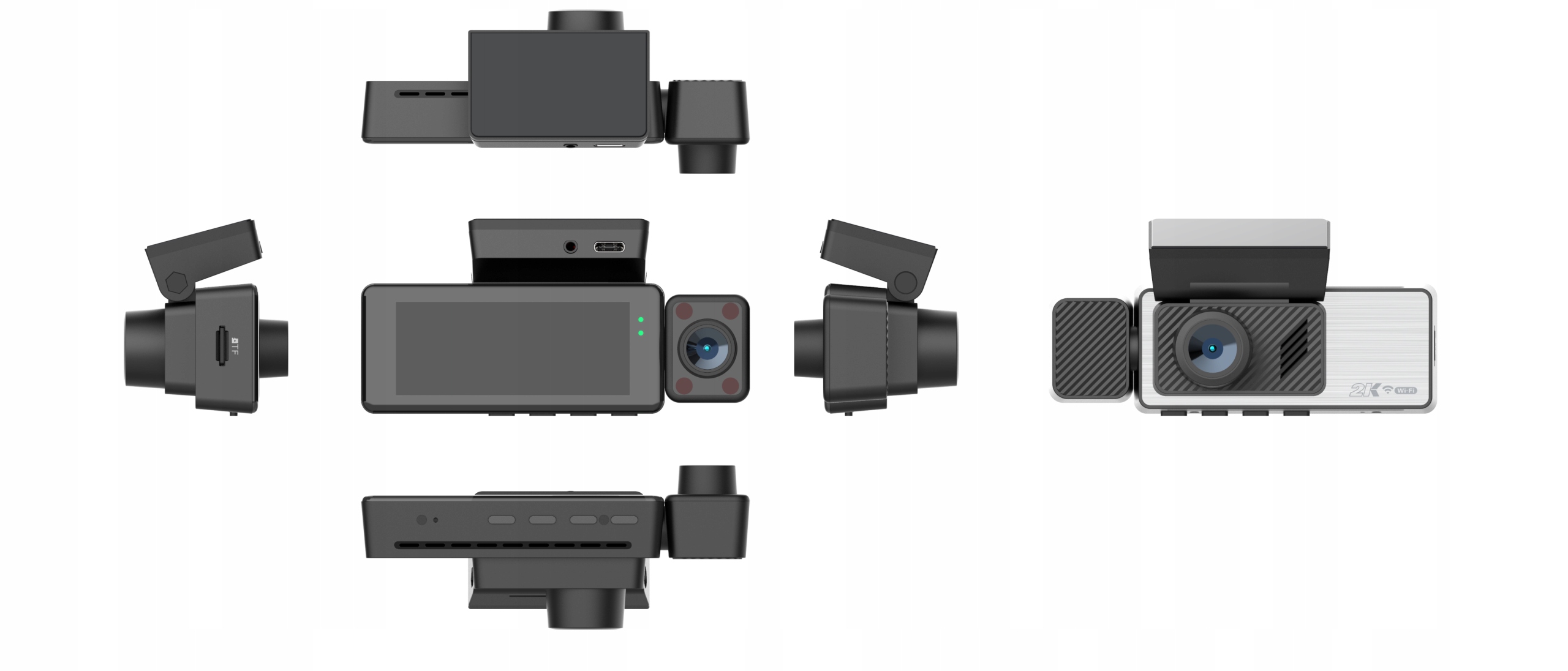 Pełna rejestracja – widoczność z każdej strony