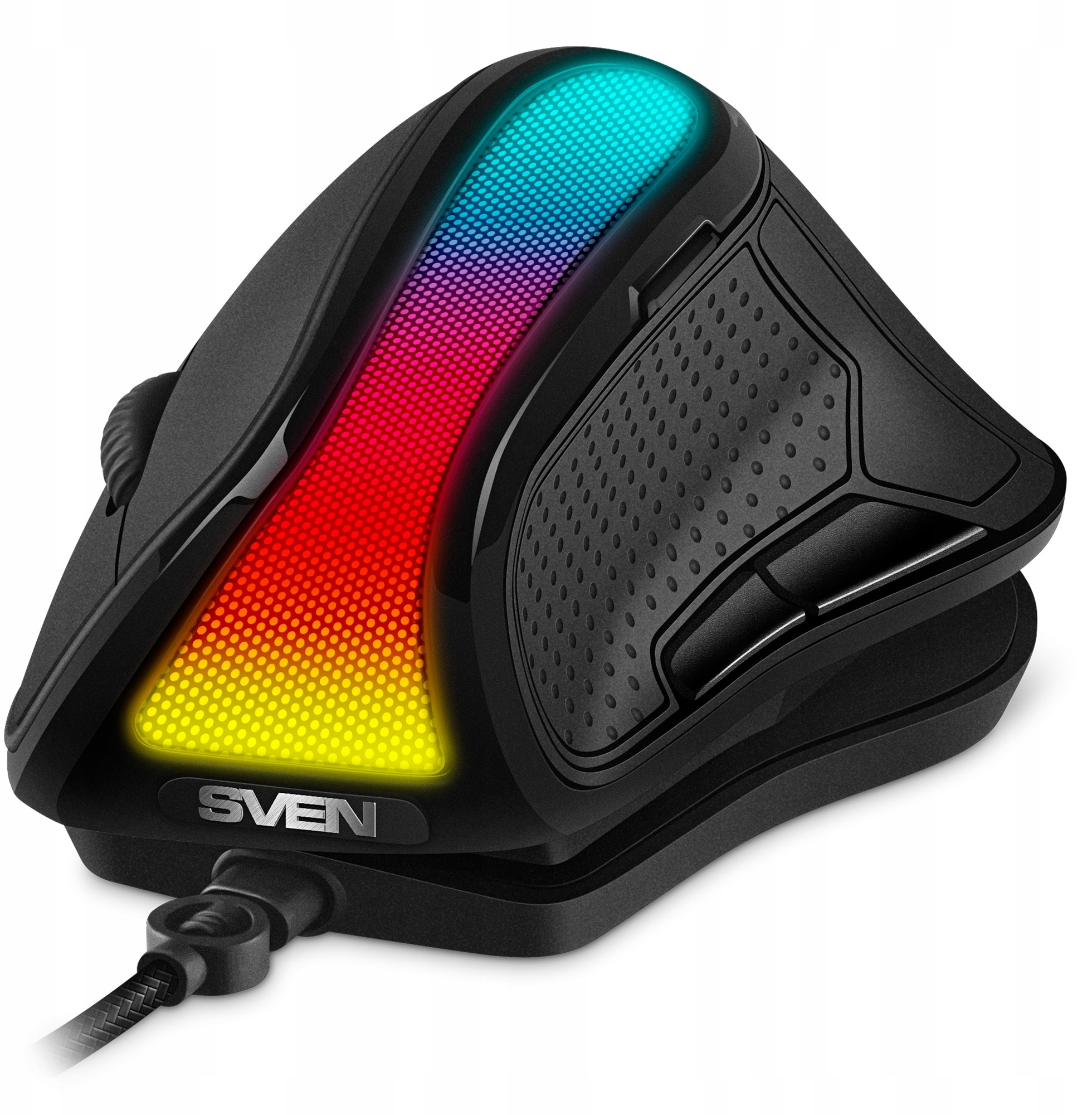 SVEN RX-G890 BLACK – Ergonomiczna mysz do gier z podświetleniem RGB