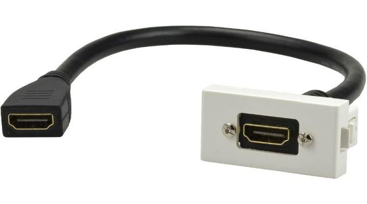 Moduł 1M 22,5x45 HDMI 1.4 20cm Mediabox NEKU – Idealne rozwiązanie dla Twojego kina domowego