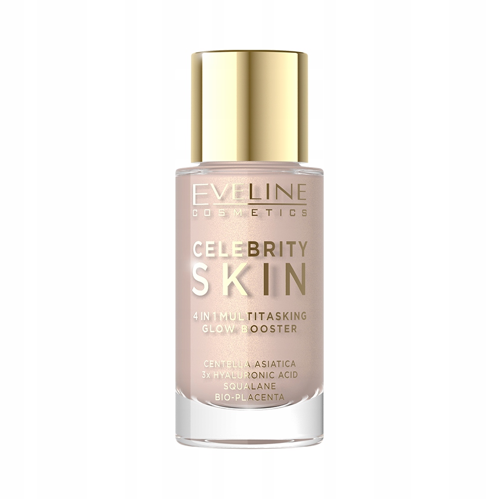 Eveline Celebrity Glow Booster – Wielozadaniowa baza do twarzy dla promiennej cery